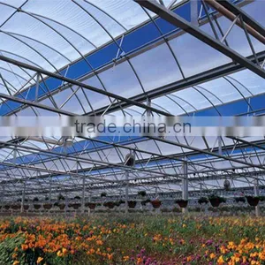 Agricultural High Tunnel Film Plastic Poly Greenhouse for Sale thumbnail-1