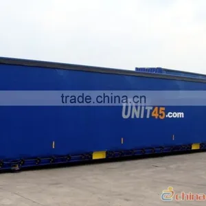 26oz Waterproof Pvc Truck and Trailers Cover 2000*200 15*15 Coated Fabric thumbnail-1