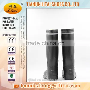 EN ISO 20345:S4 S5 PVC Wellington Rain Boots for Industy thumbnail-3