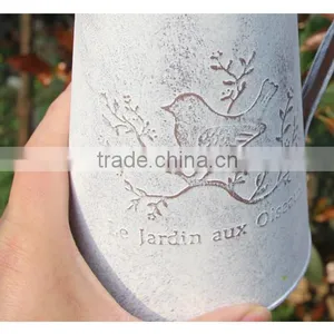 Wholesale Home Table Decoration Sweet Metal Decorative Water Pitcher Flower Vase Jug thumbnail-6
