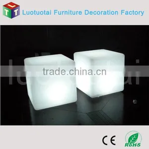 Led Cube Chair /cordless Rechargeable Battery Operated Outdoor Garden Led Lighting Cube Chair thumbnail-2