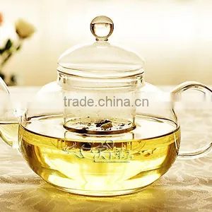 Heat Resistant Borosilicate Tea Pot Set/ Drip Tea Pot thumbnail-3