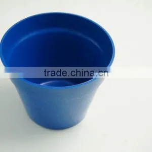 Enviromental Friendly Bamboo Fiber Flower Pot Seeding Pot thumbnail-4