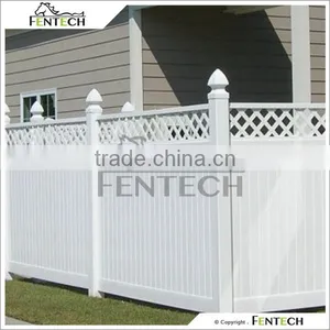 Outdoor White PVC Garden Fencing, Plastic Fence ,Vinyl Fence thumbnail-1