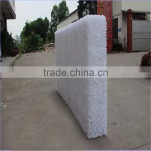 2017 Hot Sale Artificial Plastic White Grass Wall and Hedge Fence thumbnail-2