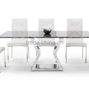 FF-071 Factory Price Stainless Steel Dining Table Base Metal Furniture Legs thumbnail-5