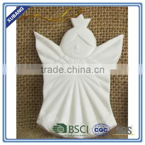 Ceramic White Snowflake Adornment Christmas Ornament thumbnail-5
