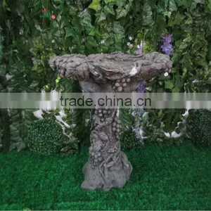 Outdoor Antique Fiberglass Bird Feeder / Bird Pool / Bird Bath thumbnail-3