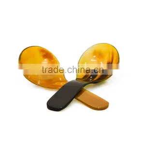 Horn Spoon, Amber Color, 100% Handmade in Vietnam thumbnail-2