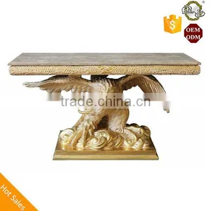 Victorian Reproduction Furniture Carved Eagle Console For Living Room Display thumbnail-1