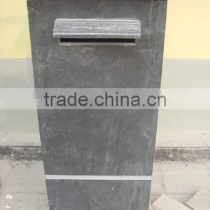 Outdoor Decoration Cheap Antique Granite Stone Mailbox Wholesale thumbnail-4