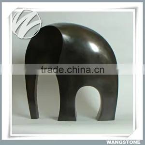 Customized Artificial Animal Sculpture Garden Decoration Green Sculpture Artificial Elephant Sculpture thumbnail-1