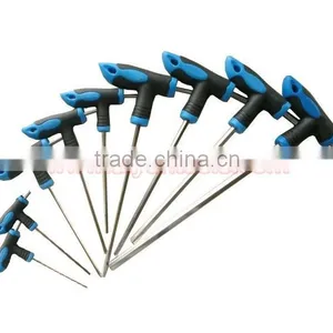 9pcs/set T Handle Allen Hex Key Wrench Spanner Set Hexagon Wrench Set T Type thumbnail-2