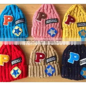 Fashion 100% Acrylic Character Knitted Children Hat thumbnail-1
