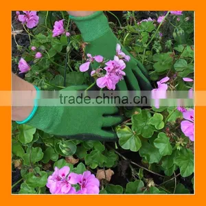 Cool Breathable Bamboo Yard Chores Gloves Summer Gardening Gloves With Anti UV Protection thumbnail-1