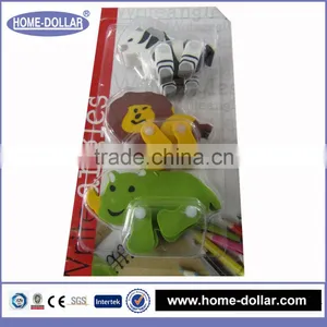 Factory Wholesale School Kids Mini Stationery Non Dust Smiling Face Emoji Eraser thumbnail-6