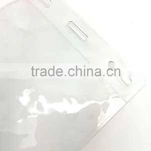 3.25" * 4.25" ID Badge Holder Without Metal Clip, Name Tag Holder, ID Card Holder With Clip thumbnail-4