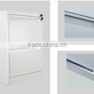 Office Furniture Metal 2 Drawer Steel Index Card File Cabinet thumbnail-3