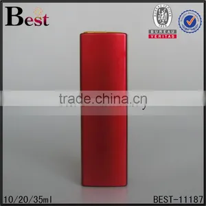 10ml 20ml 35ml Cosmetic Atomizer Perfume Spray Bottle Red Color Perfume Spray Bottle Square Glass Spray Perfume Bottle 20ml thumbnail-1