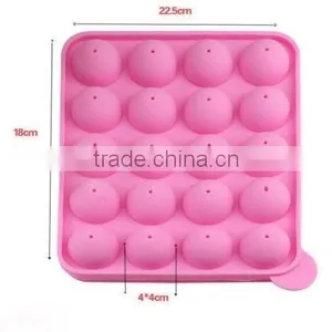 The Silicone Cake Chocolate Cookie Lollipop Pop Mold Mould Baking Tray Stick Party thumbnail-6