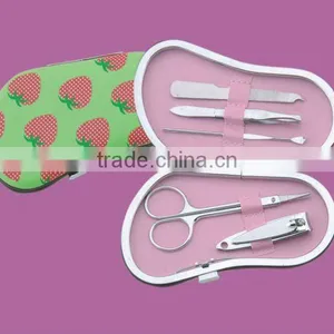 5pcs Shoe-shape Leather Beauty Kits thumbnail-1