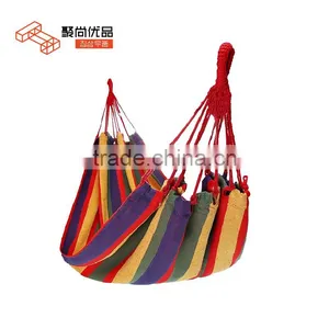 Yiwu Fashion General Use Parachute Double Camping Hammock Wholesale(280*80cm) thumbnail-2