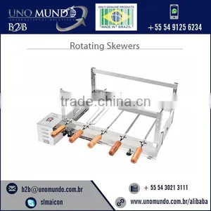 Depth Adjustable Excellent Grade Rotating Skewers GBI-05 Arke thumbnail-1