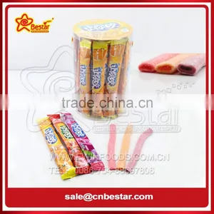 Halal Sour Gummy Chewy Candy With Fruit Jelly Jam thumbnail-1