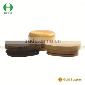 Customized High Quality Wooden Cap for Mini Perfume Bottle thumbnail-1