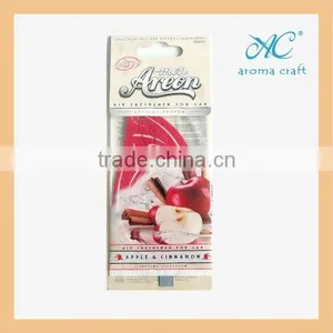 Customed Shape Factory Popular Promotion Car Air Freshener Poppy thumbnail-4
