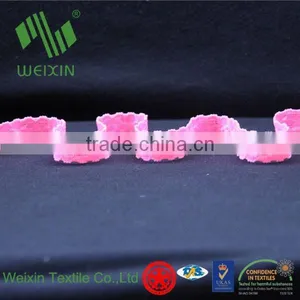 Beautiful Flower Designed Picot Elastic Tape for Garment Used thumbnail-1