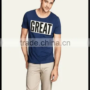 High Qualitu 100% Cotton Tshirt Printing thumbnail-1