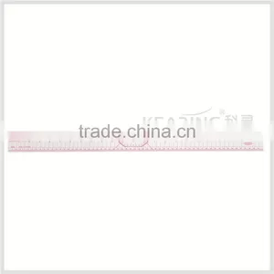 Kearing Inch & Metric Scale 2'' * 24'' & 60cm PVC Quilting Straight Grading Ruler for Sewing Plastic Rulers# 8097 thumbnail-2