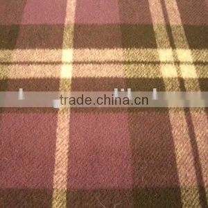 Overcoating Fabric-plaid Wool Fabric thumbnail-1
