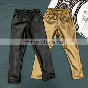 2015 New Style Warm Pants Winter Trousers Black and Gold Metal Polyester Kids Pants Children Trousers thumbnail-3