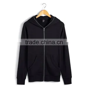 Custom Cheap Fitness Hoodies Thin Fleece Zip up Hoodies Men thumbnail-2