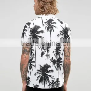 MGOO High Quality Sublimation All Over Print Mens Polos Team Workwear 100 Polyester Tops Shirt thumbnail-3
