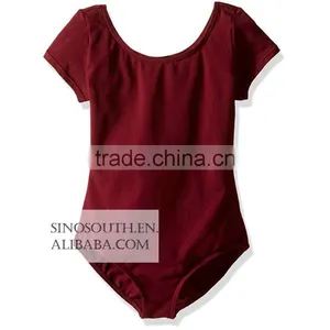 2017 Wholesale Kids Girl's Dance Short Sleeve Toddler Leotard Gymnastics thumbnail-2