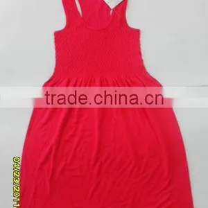 Red Hot Seamless Lady Top Vest Dress thumbnail-1