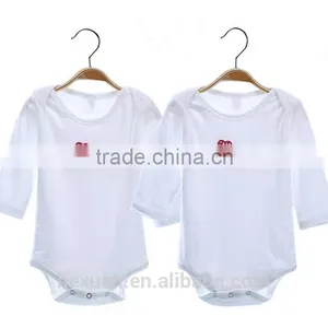100% Organic Cotton Romper Gift Baby Clothes Romper Bodysuit 2pcs/set thumbnail-3