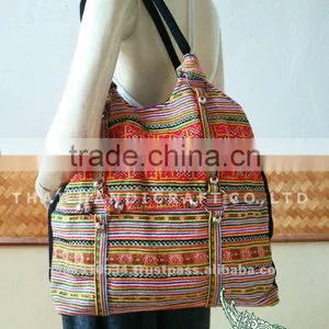 Embroidered HMONG Hill Tribe Tote Handmade Hand Bag thumbnail-1