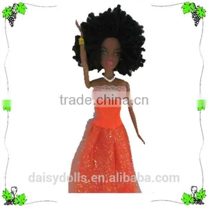 China Manufature 11.5 Inch Doll Black Baby Doll thumbnail-1