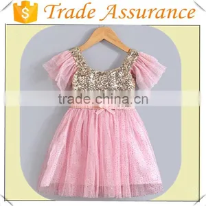 Hot Sale Design Party Dress Princess Sequins Toddler Tulle Lace Tutu Party Wear Western Dress From China thumbnail-5