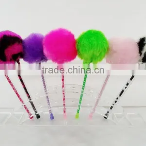 Poom Poom Ball Ballpoint Pen Hot Selling Ballpoint Pen thumbnail-1