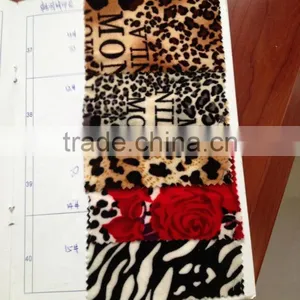 Highi Quality Spandex Korean Velvet Fabric for Garments thumbnail-1