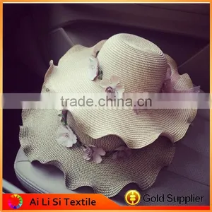 Sorted Color Women Straw Hat for Sale thumbnail-1