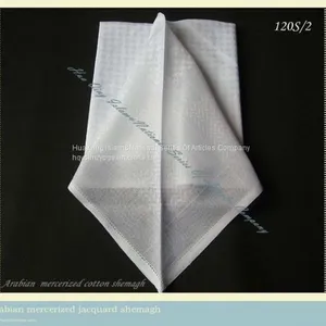 Arabian Mercerized Cotton Turban, Arab Cotton Scarf,Arabian Cotton Turban,Arabian Shemagh,Arab Scarf thumbnail-3