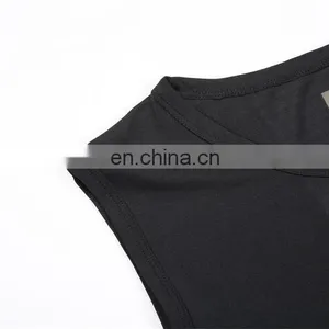 Custom Blank Gym Wear Stringer Tank Top for Men thumbnail-5