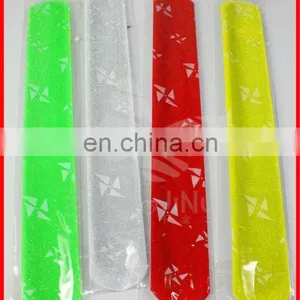 CG-BR042 Wide PVC Slap Bracelet Glow in Dark thumbnail-1