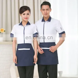 Hotel Waiter Uniform/restaurant Watier Uniform and Waitress Uniform Design Trade Assurance Supplier thumbnail-3